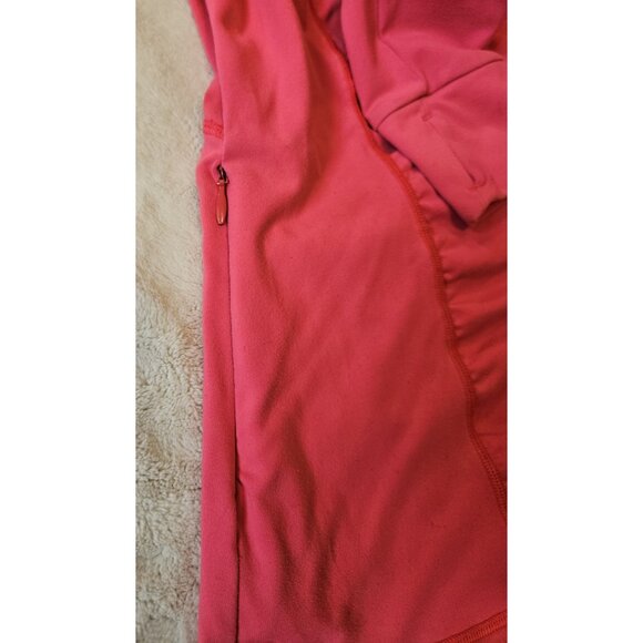 Victorias Secret VSX Sport Small Knockout Jacket Hot Pink Zip Ruched Thumb Holes - Picture 6 of 15